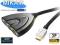 Switch Rozdzielacz HDMI 1/3 AUTO Manual 24K OFC 3D