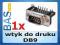 Wtyk do druku _ PCB _ D-SUB _ DB9