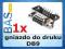 Gniazdo do druku _ PCB _ D-SUB _ DB9