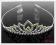 Diadem tiara korona opaska cyrkonie ślub 65