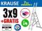 DRABINY drabina aluminiowa 3x9 KRAUSE + HAK GRATIS