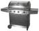 BEZPIECZNY GRILL OGRODOWY GAZOWY 4PALNIKI GR6644