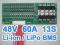 13S 60A Li-ion Battery protection board BMS