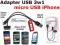 HIT Uniwersalny Kabel 3w1 microUSB USB iPod iPhone