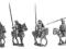 Bedouins mounted Muslim 1096-1350 4 szt. 15 mm WBM