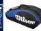 TERMOBAG SQUASH/BADMINTON/TENIS WILSON MATCH 6PK