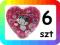 TALERZYKI PAPIEROWE SERCA CHARMMY KITTY 6SZT 20CM