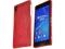 Red elastyczne etui gel Sony Xperia Z2 L50W +fol