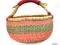 DUŻY KOSZ Z UCHEM GHANA ZAKUPY PIKNIK afrykański