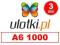 Ulotki A6 1000 szt kreda błysk 135g w 3 dni