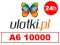 Ulotki A6 10000 szt kreda błysk 135g w 24h