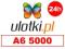 Ulotki A6 5000 szt kreda błysk 135g w 24h