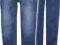 BLUE HEAD SPODNIE JEANSY SKINNY 146