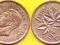 CANADA  1 Cents  1943 r.