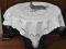 Cepeliada - PIĘKNY obrus 85/85 Nr 47 biały