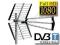 Antena telewizyjna TV DVB-T FULL HD 38dB z reg wzm