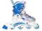 ŁYŻWOROLKI SPOKEY SILVERADO JR niebieskie 30-33 /8