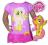 Tunika MY LITTLE PONY rozm. 116-122 (657T)