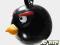 ANGRY BIRDS ORYGINALNY BRELOCZEK CZARNY PTASZEK HD