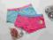 PRIMARK majtki szorty 2 pack kaczuszki róż 128 NOW