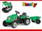 TRAKTOR ZIELONY Z PRZYCZEPĄ SMOBY 33329
