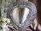 LUSTRO  SERCE Z DEKOREM _________ SHABBY CHIC