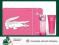 LACOSTE TOUCH OF PINK EDT 30ml+ BALSAM DO CIAŁA
