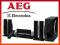 KINO DOMOWE AEG 4625 HC DVD-Player 5.1 MP3-Rip 24H