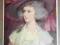 CIEKAWA POCZTÓWKA OBRAZ  KOBIETA PORTRET 1929