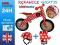 Rowerek Biegowy Kask i Gratis Rękawice Kiddimoto