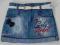 SPÓDNICZKA JEANSOWA NA GUMCE r.92 + PASEK GRATIS