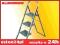 Drabiny drabina aluminiowa 3-st EUROGOLD mod.3223