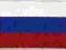 Naszywka Flaga ROSJI - ROSJA - Z KLEJEM!! - haft
