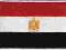 Naszywka Flaga EGIPTU - EGIPT - Z KLEJEM 7,99/szt