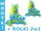 WROTKO ROLKI 2w1 DZIECIĘCE ROLKO WROTKI rozm 26-29
