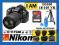 NIKON D3100 +18-105 VR 6 ELEMENTÓW NOWOŚĆ