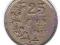 Belgia - 25 centymów 1927
