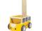 Drewniany chodzik żółty van, Plan Toys