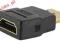 Adapter przejściówka HDMI 19pin męski do żeński