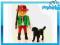 Figurka PLAYMOBIL  Leśniczy z psem