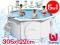 Basen METALOWY 305 cm x 122 cm Bestway 5w1 56290