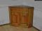 ŚLICZNA DREWNIANA NAROŻNA SZAFKA SZAFECZKA RTV