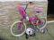 *ŚLICZNY ROWEREK BARBIE+PLECACZEK+KASK*