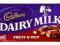 CADBURY FRUIT &amp; NUT CZEKOLADA 120g PREZENT WWA