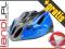 Kask rowerowy MB28 niebieski regul. L (58-61)