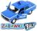Auto Fiat 125P MILICJA z PRL policja WELLY  W1