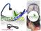 SLUCHAWKI MP3 SPORTOWE NIEBIESKIE FV+GW