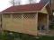 Garaż drewniany zadaszenie na auto carport