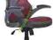 FOTEL OBROTOWY BERGER BIURKO KRZESŁO BIURO bordo