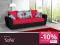 Kanapa wersalka rozkładana sofa SOFIA sprężyny !